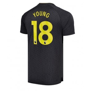 Everton Ashley Young #18 Replika Udebanetrøje 2024-25 Kortærmet